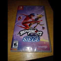 Brand new Miraculous paris undern siege for Nintendo switch 