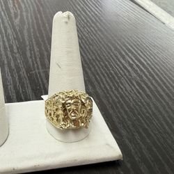 Jesus Nugget Ring 