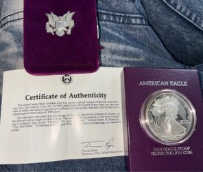 1987 American Eagle 1 oz Proof Silver Dollar