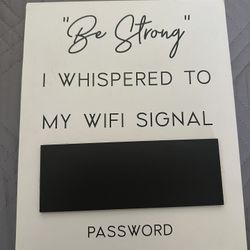 WiFi Sign
