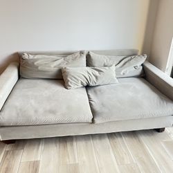 West Elm couch 