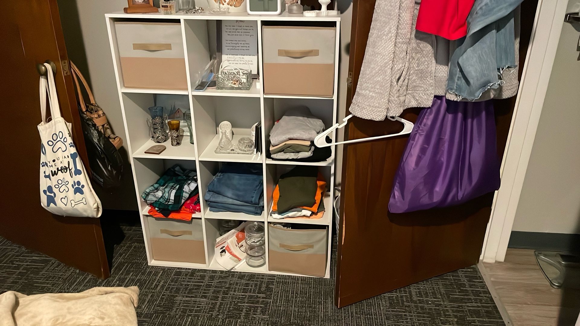 White 12 Shelf Stand
