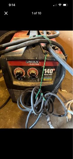 Lincoln Electric 140 HD Weld-Pak Welder w/ Helmet and Super arc Wire