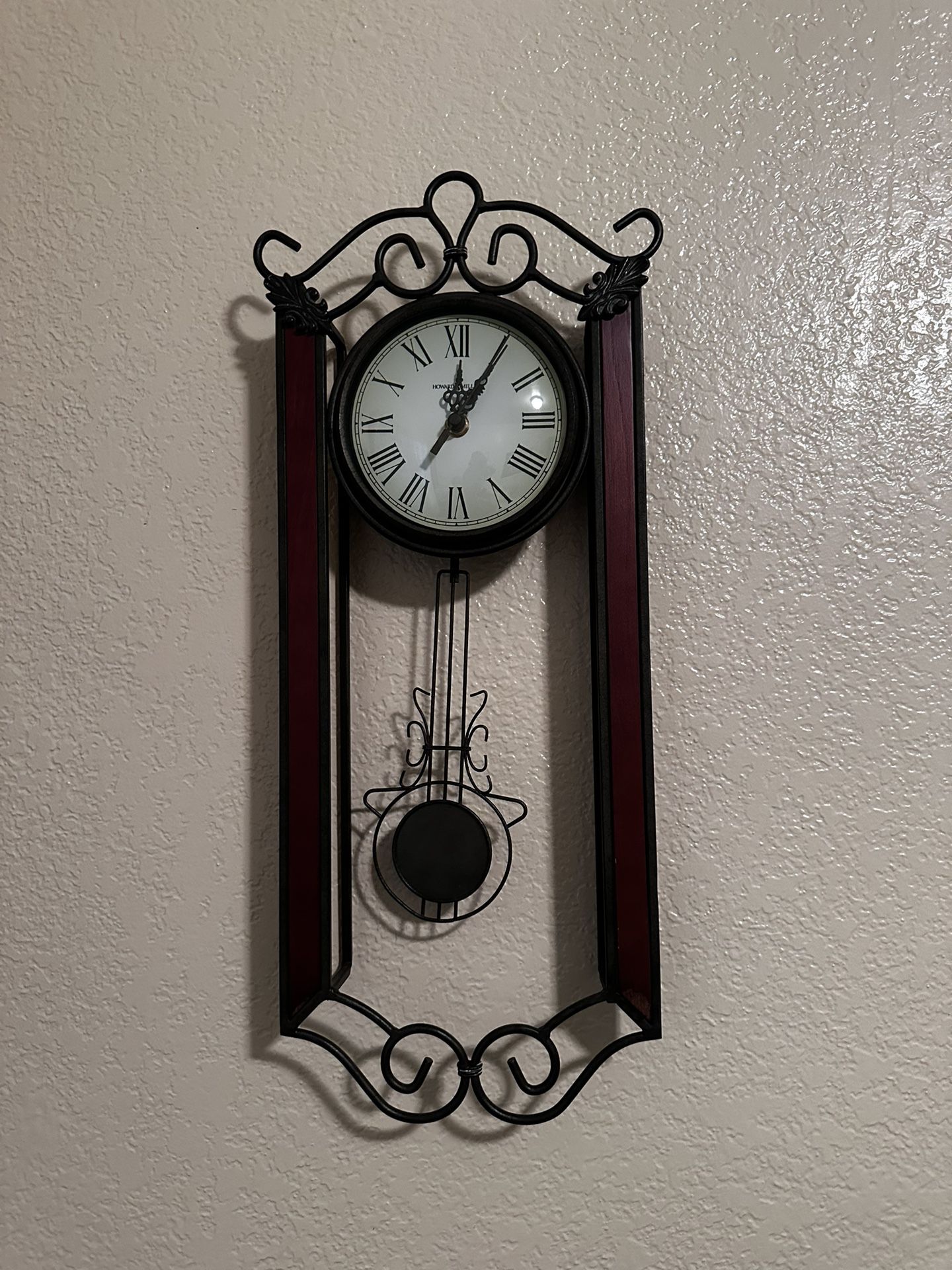 Howard Miller Pendulum Wall Clock