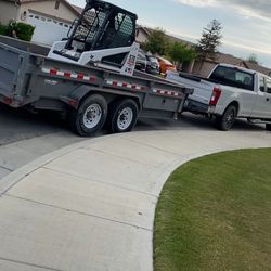 Tractor Dump Trailer Bobcat Skid Steer 