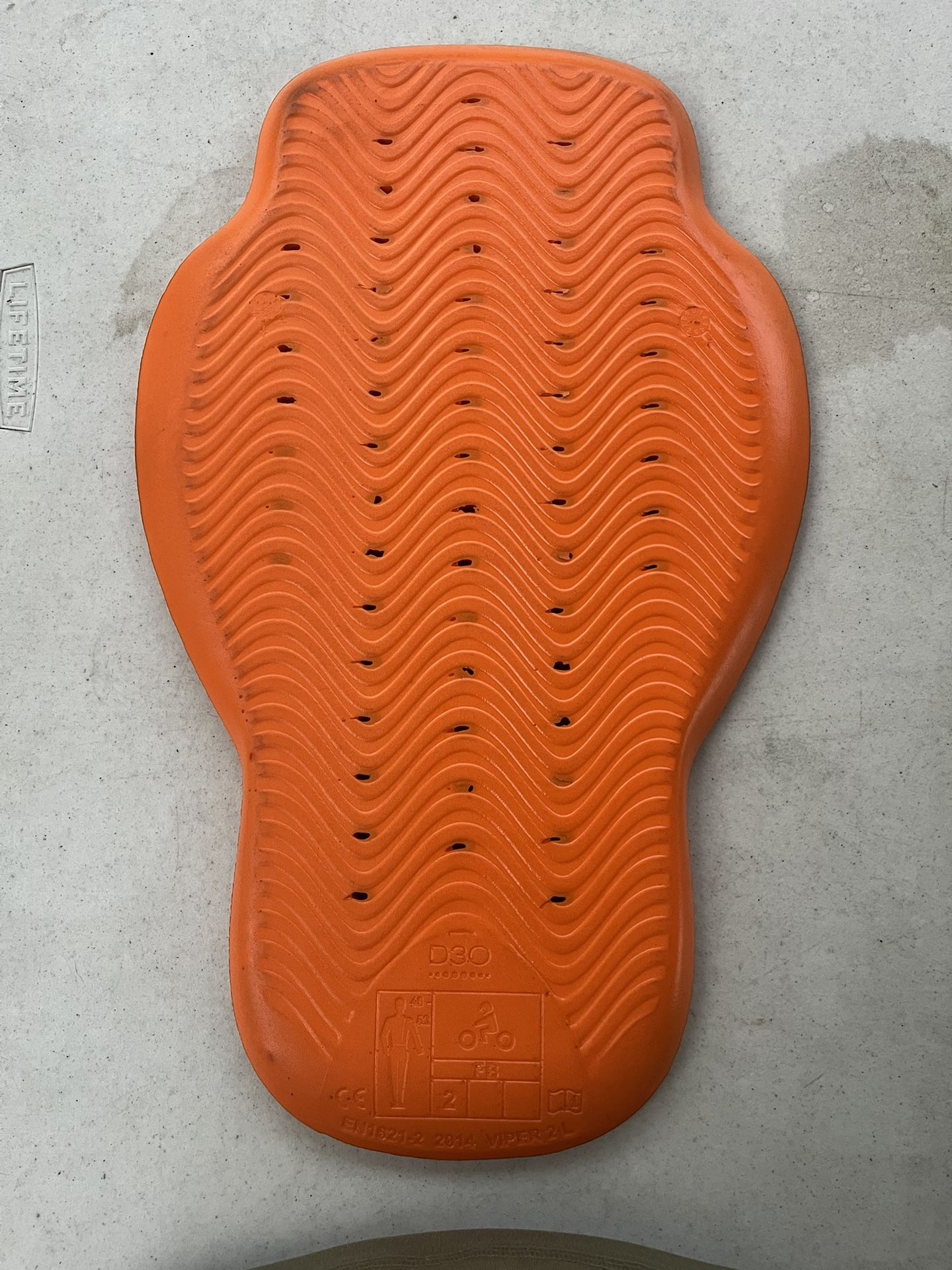 Motorcycle Jacket Back Protector Protection Armor