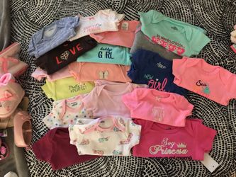 Baby girl onesie