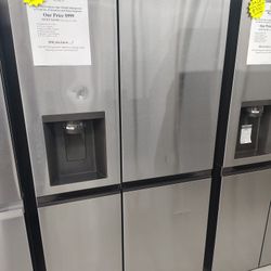 Sale Now Only $875 LG ThinQ Enabled SMART Side By Side Refrigerator 
