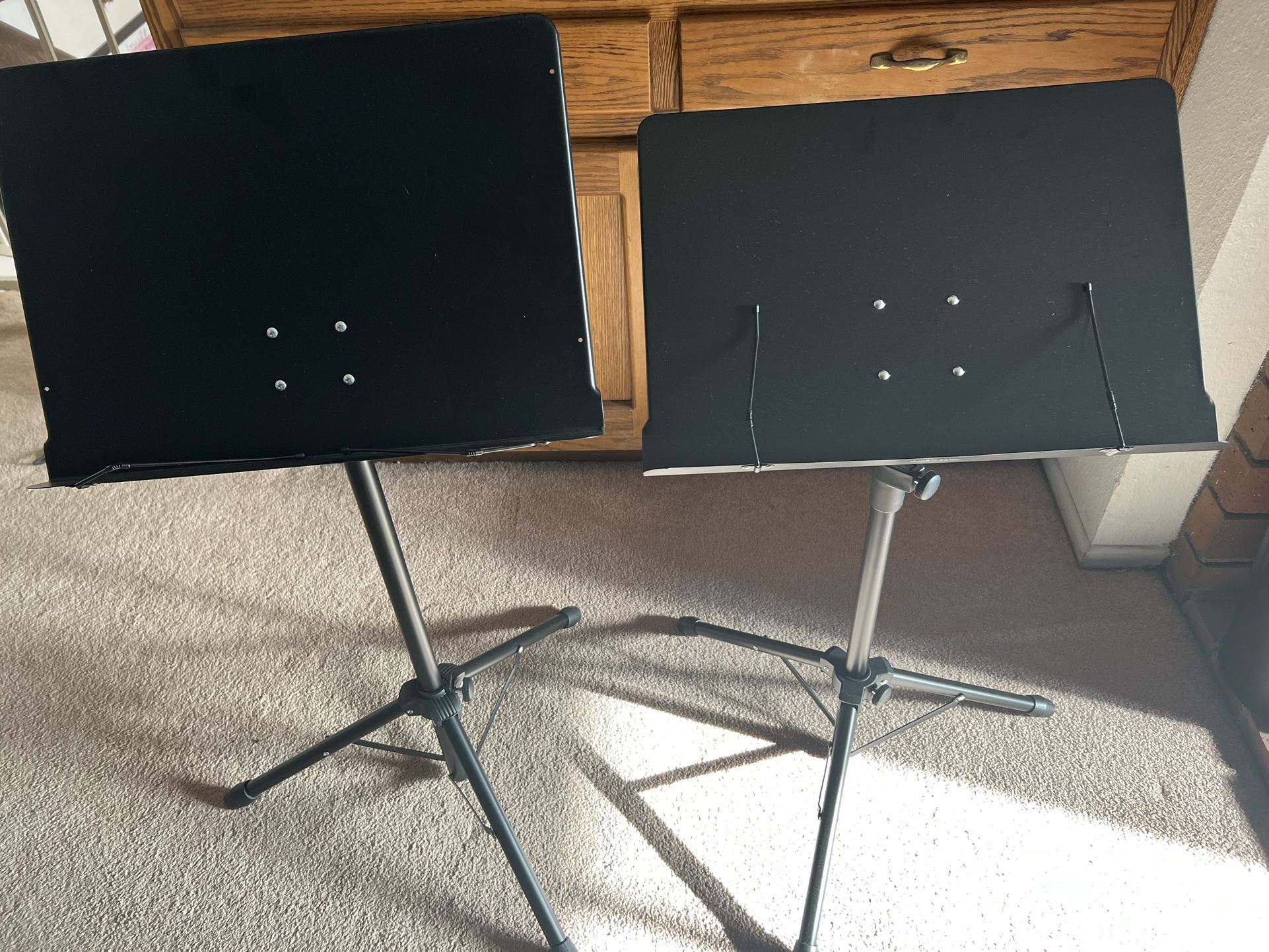 Two New Music stands