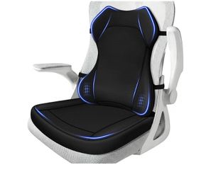 New Seat Cushion,Lumbar Support Pillow for Office Chair, Ergonomic Memory Foam Back Support Pillow
