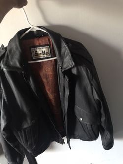 Leather jacket