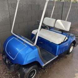 Yamaha golf cart with new engine