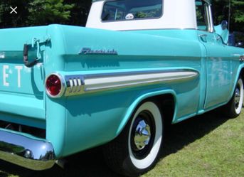 Looking for fleetside short bed 58-59 Chevy truck