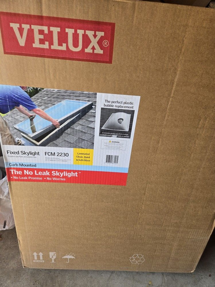 Brand New Velux Skylights And Sun Tunnels For Sale