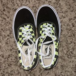 Green/black Checkered BMX Vans