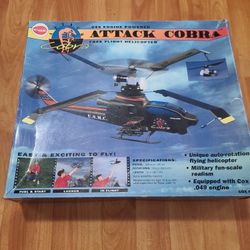 Vintage Attack Cobra Helicopter 
