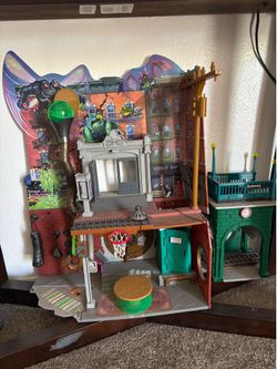 Ninja turtle mutant mayhem sewer lair play set