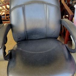 2 Black Guest Chairs