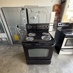 GE Black Burner Top Stove