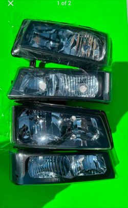 03-06 Chevy Silverado/Avalanche LED Headlights Faros Calaveras Micas Luces Lamps
