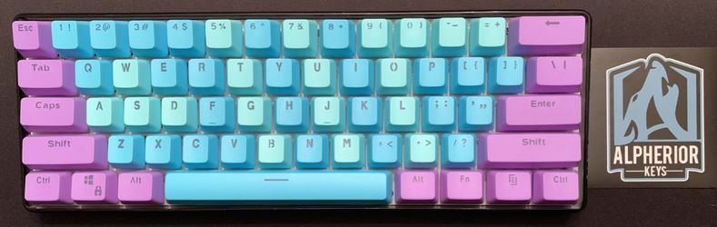 Frost Queen Keycap Set | Alpheriorkeys Double Shot PBT