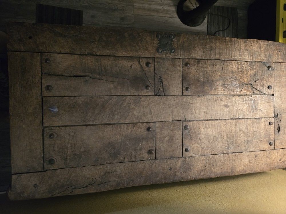 Antique Mexican Door Table