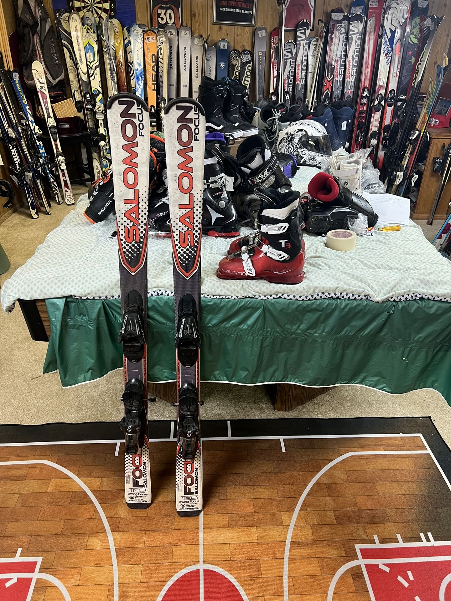 Salomon Ski Package With Boots And Bindings