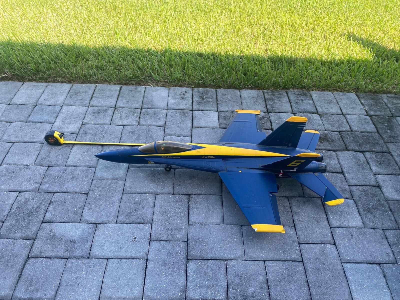 F-18 US Navy Blue Angel RC Plane