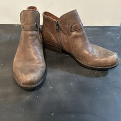 Brown Leather Boots