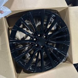 4 New 22x9 Wheels Only