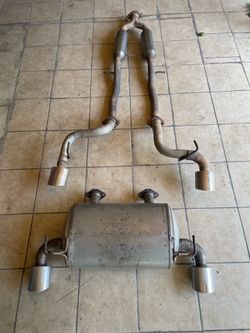 Nissan 370z Oem Exhaust System / Muffler Delete