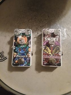 Azor Dragon Reverb/Snake Distortion Guitar Pedals