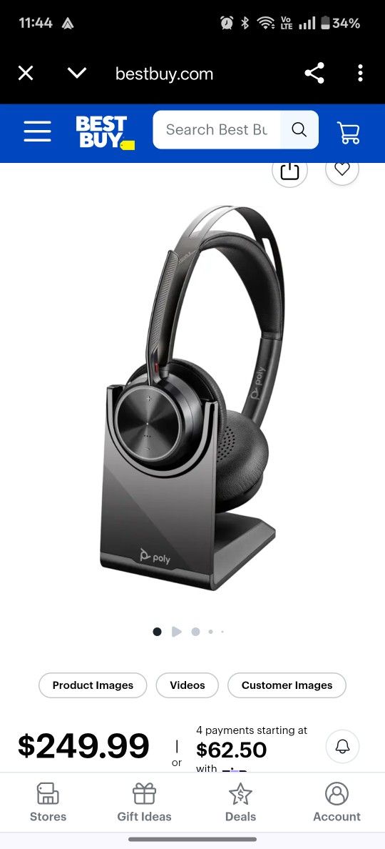 Poly Voyagers focus 2 UC Headset