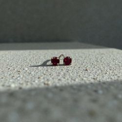 Ruby Earrings
