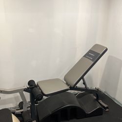 Workout Bench And Tower Rack