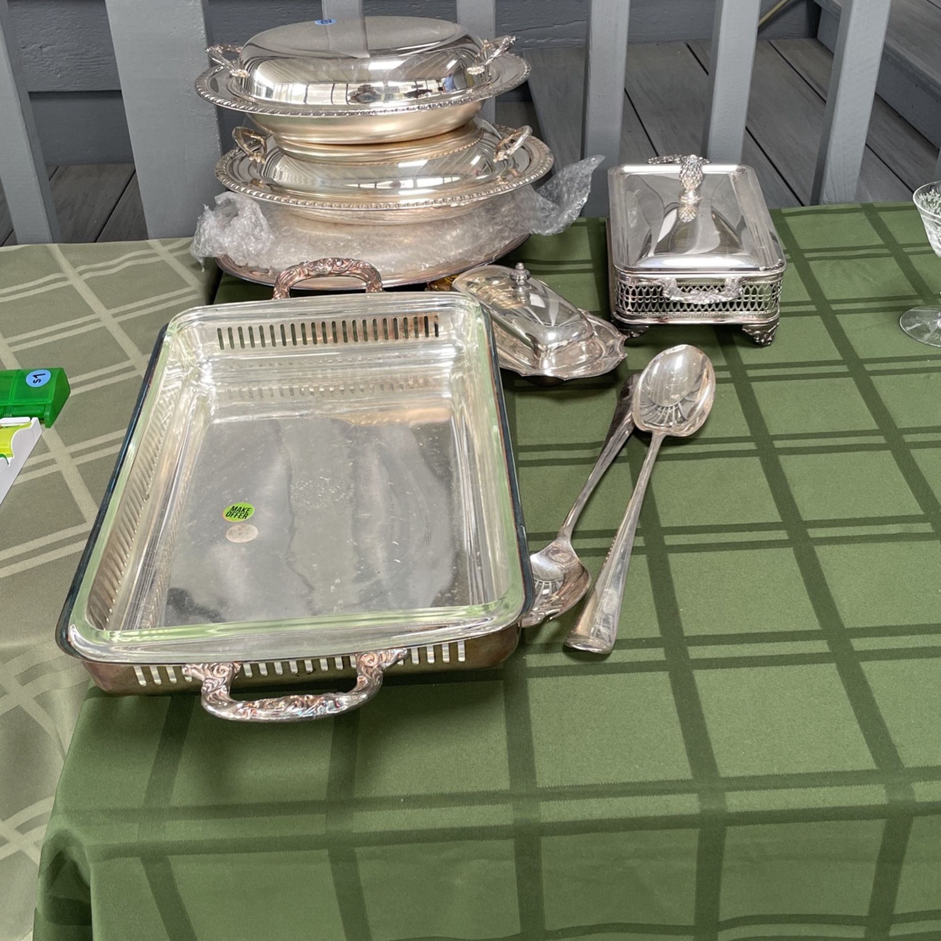 Silver plate Serving Items