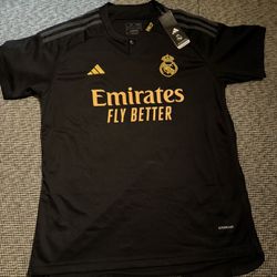  Adidas Real Madrid Size Medium Vini Jr Jersey