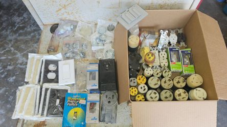 Electrical plugs, switches and covers