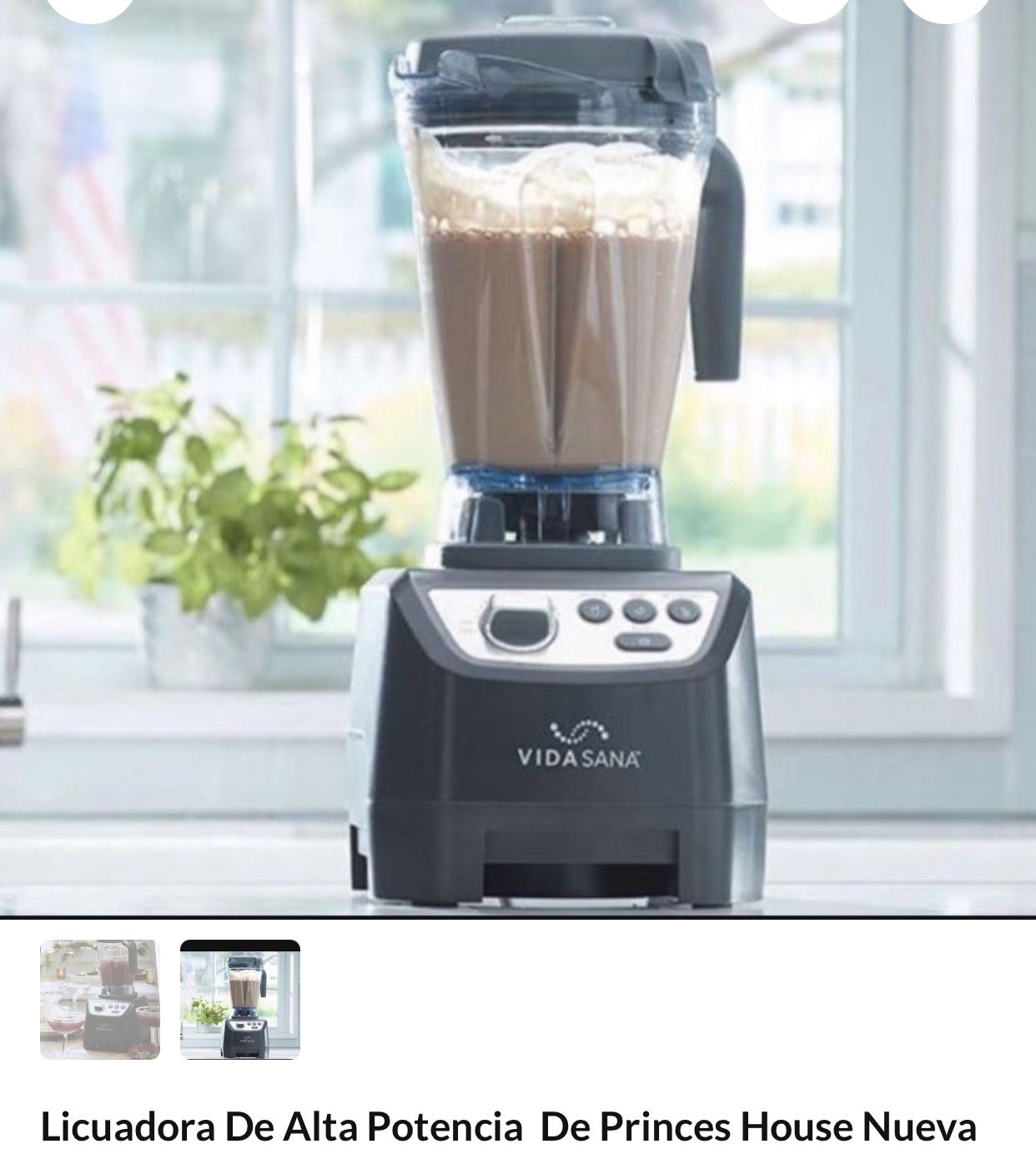 Licuadora De Alta Potencial princess h