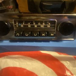 Blaupunkt Manheim Vw Radio 67-73 Bus And Bug
