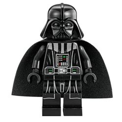 Disney Star Wars Darth Vadar Big Lego Bricks Figure Flash Light Led Lite