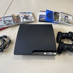 PS3 With 8 Games