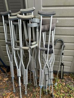 Aluminum Crutches $5 Each Set