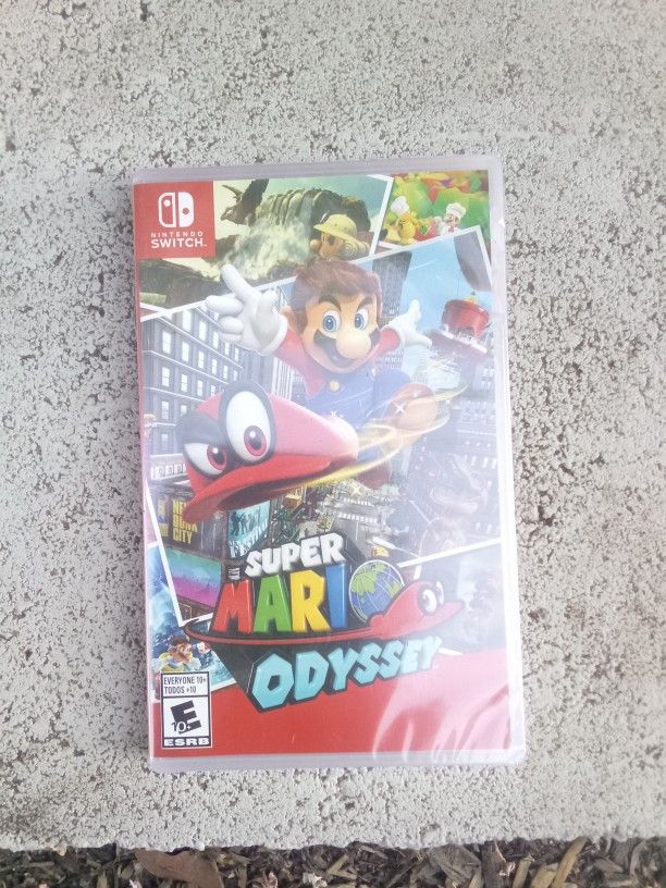 Nintendo Switch Super Mario Odyssey 
