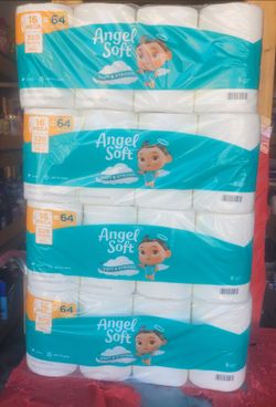 Angel Soft 16 = 64 Toilet Paper