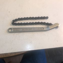 Speedy Chicago MFG CO. Chain Wrench 16 inch Chain Used In Great Condition
