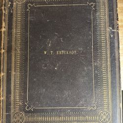Rare Bible Printed In 1866