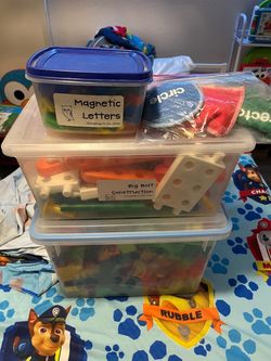 Pre school and kindergarten children’s creative toys