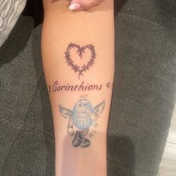 Writing Tattoos $100 And Up