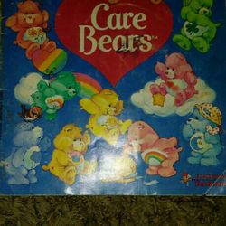 CARE BEARS STICKER BOOK 1985 You